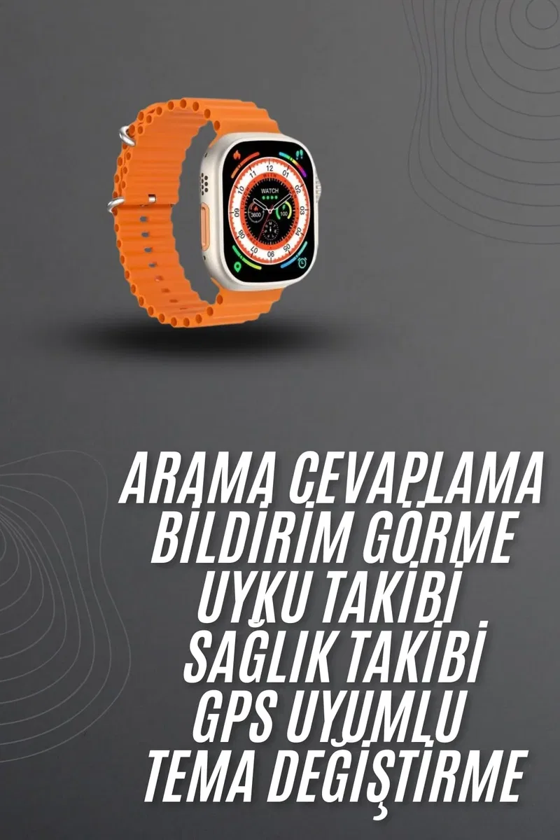 Akıllı Saat Arama Cevaplayan Bildirim Görme Yeni Nesil Bluetooth Bağlantılı görsel 2