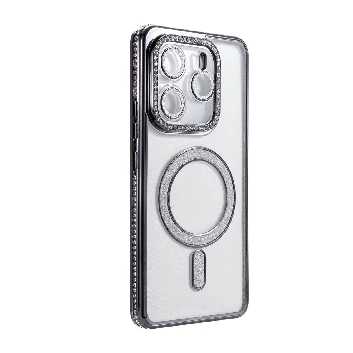 Xiaomi Redmi Note 14 4g Joke Simli Magneticsafe Kılıf - Siyah görsel 3