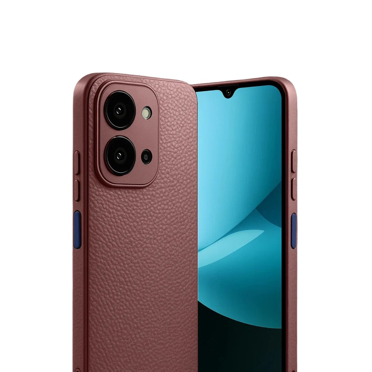 Xiaomi Redmi 15c 4g Thermax Silikon Kılıf - Bordo görsel 2