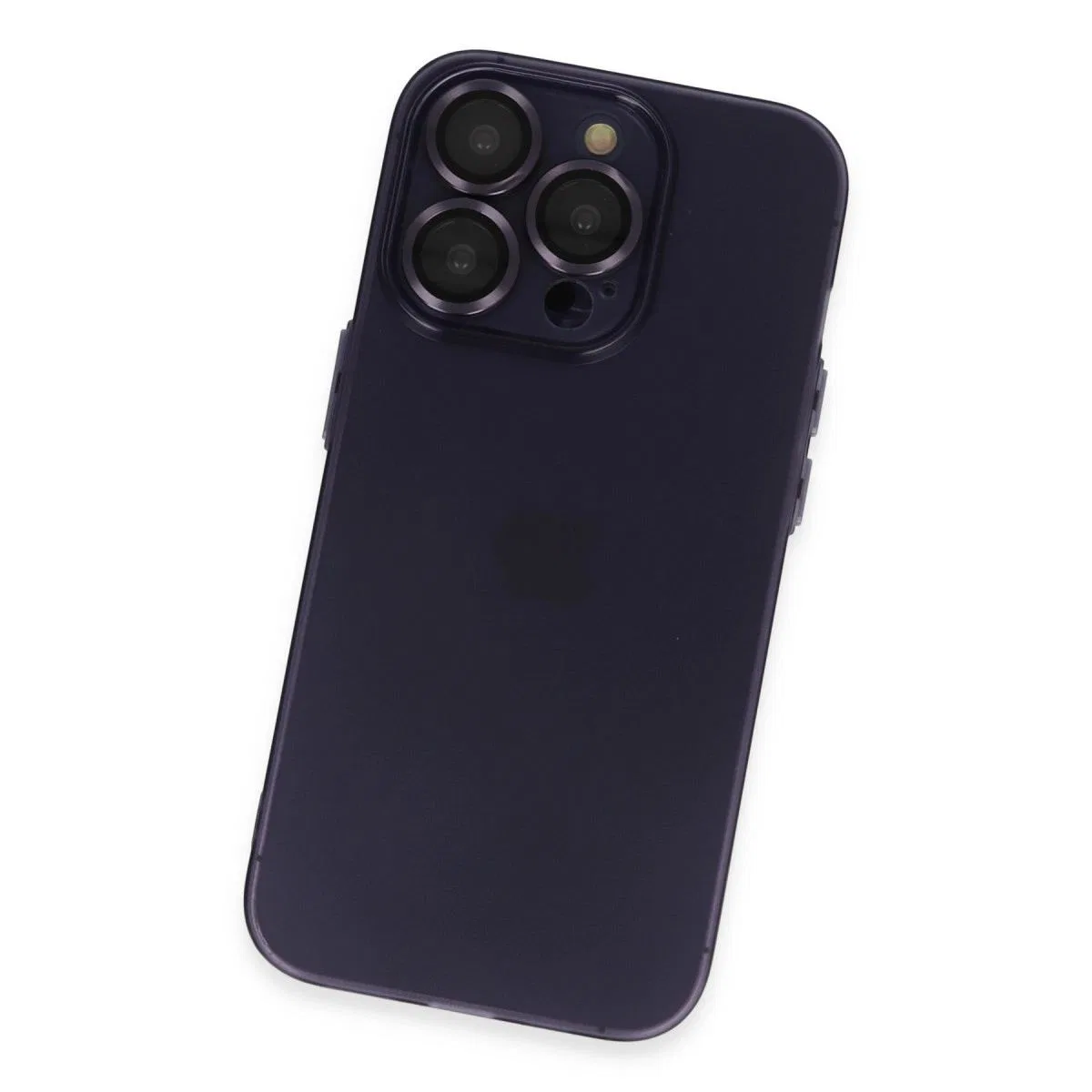 Apple İphone 14 Pro Max Kılıf Luko Lens Silikon - Siyah görsel 3