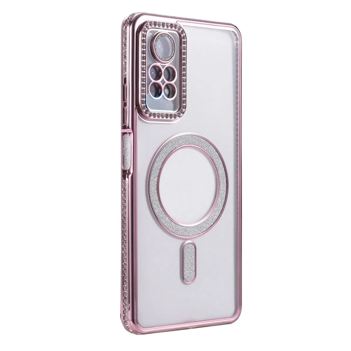 Xiaomi Redmi Note 12 Pro 4g Joke Simli Magneticsafe Kılıf - Pembe görsel 3