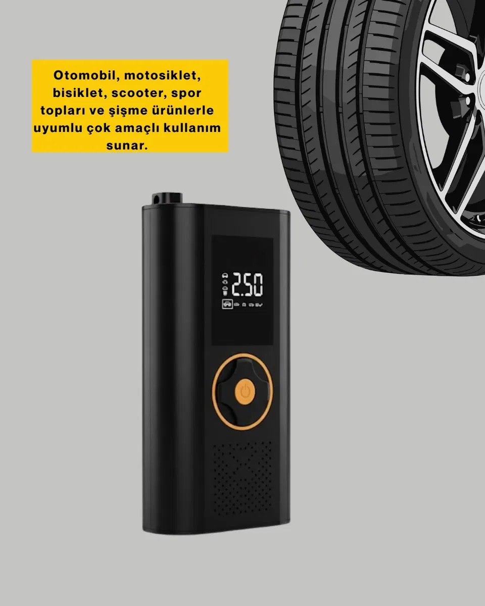 LED Ekranlı Akıllı Hava Kompresörü Hassas Basınç Kontrolü Yeni Nesil görsel 2