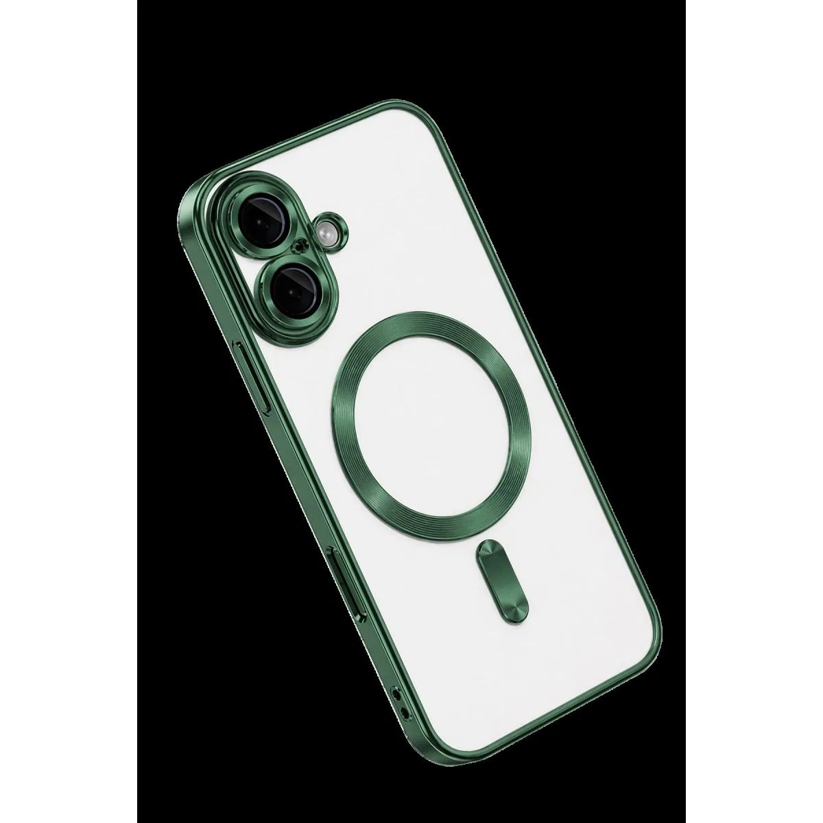 Apple İphone 16 Kılıf Kross Magneticsafe Kapak - Koyu Yeşil görsel 2