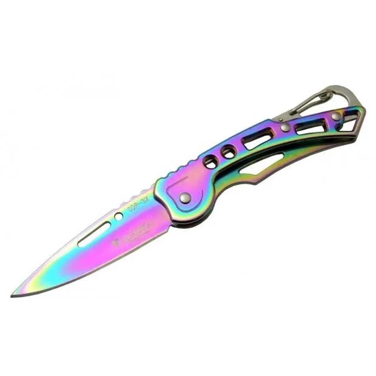 Sdr-3x Gökkuşağı Metal Çakı 15, 5 Cm Manuel, Kemerlikli