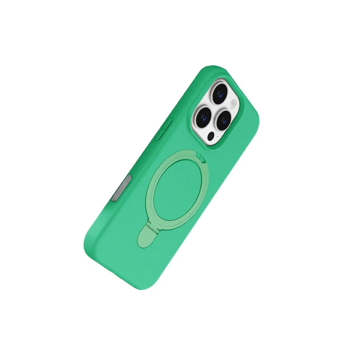 Apple İphone 16 Pro Max Regal Magsafe Standlı Kapak - Yeşil görsel 3