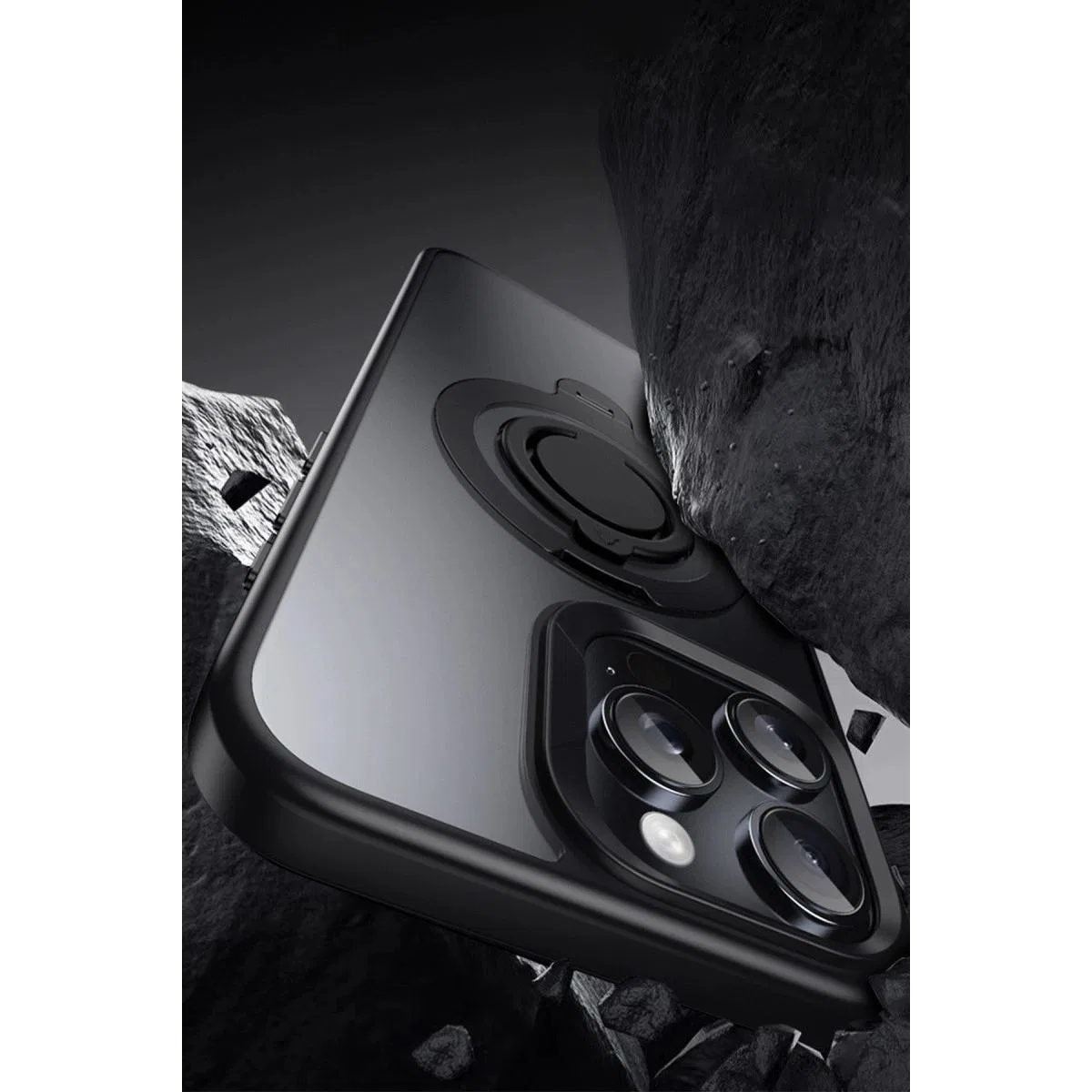 Joko Apple İphone 16 Avatar 360 Dönen Magsafe Kapak - Siyah görsel 5