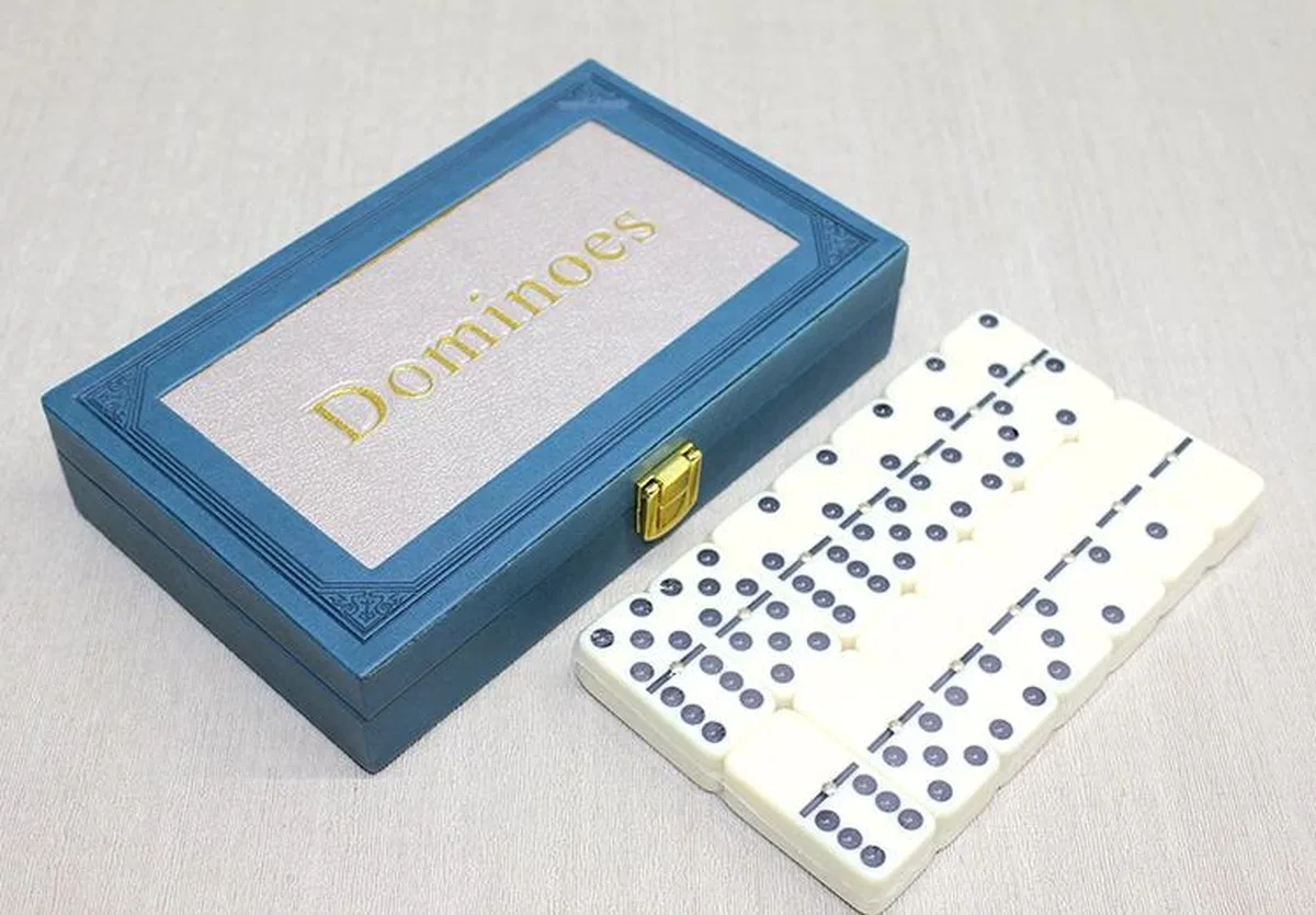 Deri Kutulu Domino Oyunu Alk4218