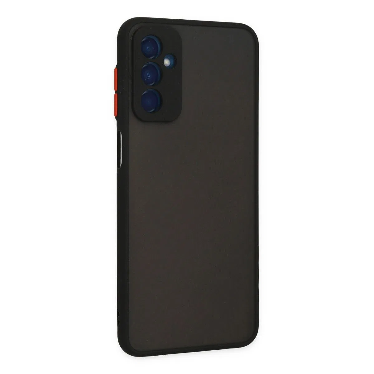 Samsung Galaxy M13 Kılıf Montreal Silikon Kapak - Siyah görsel 3
