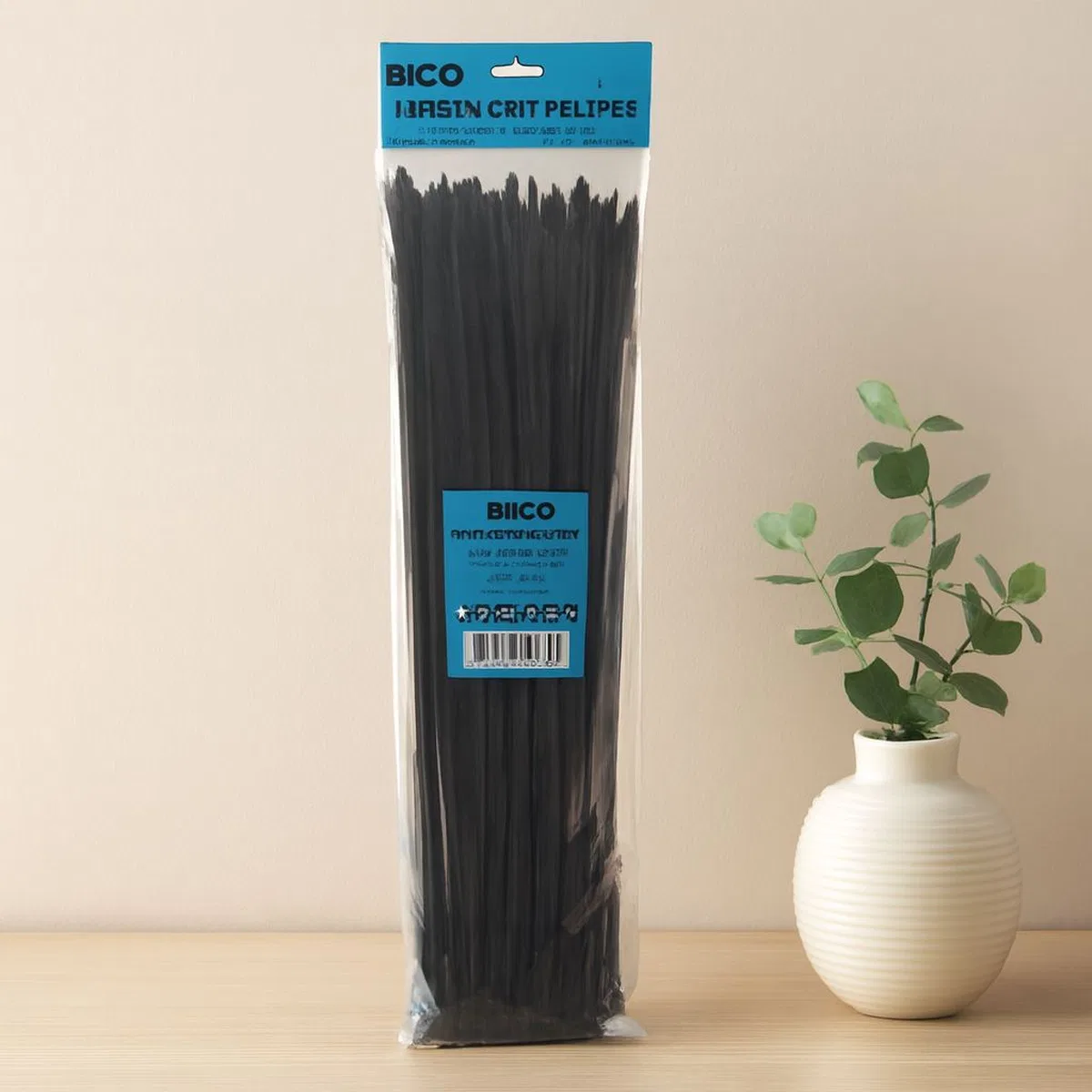 Cırtlı Kablo Bağı 4. 8x400 mm Siyah 100'lü