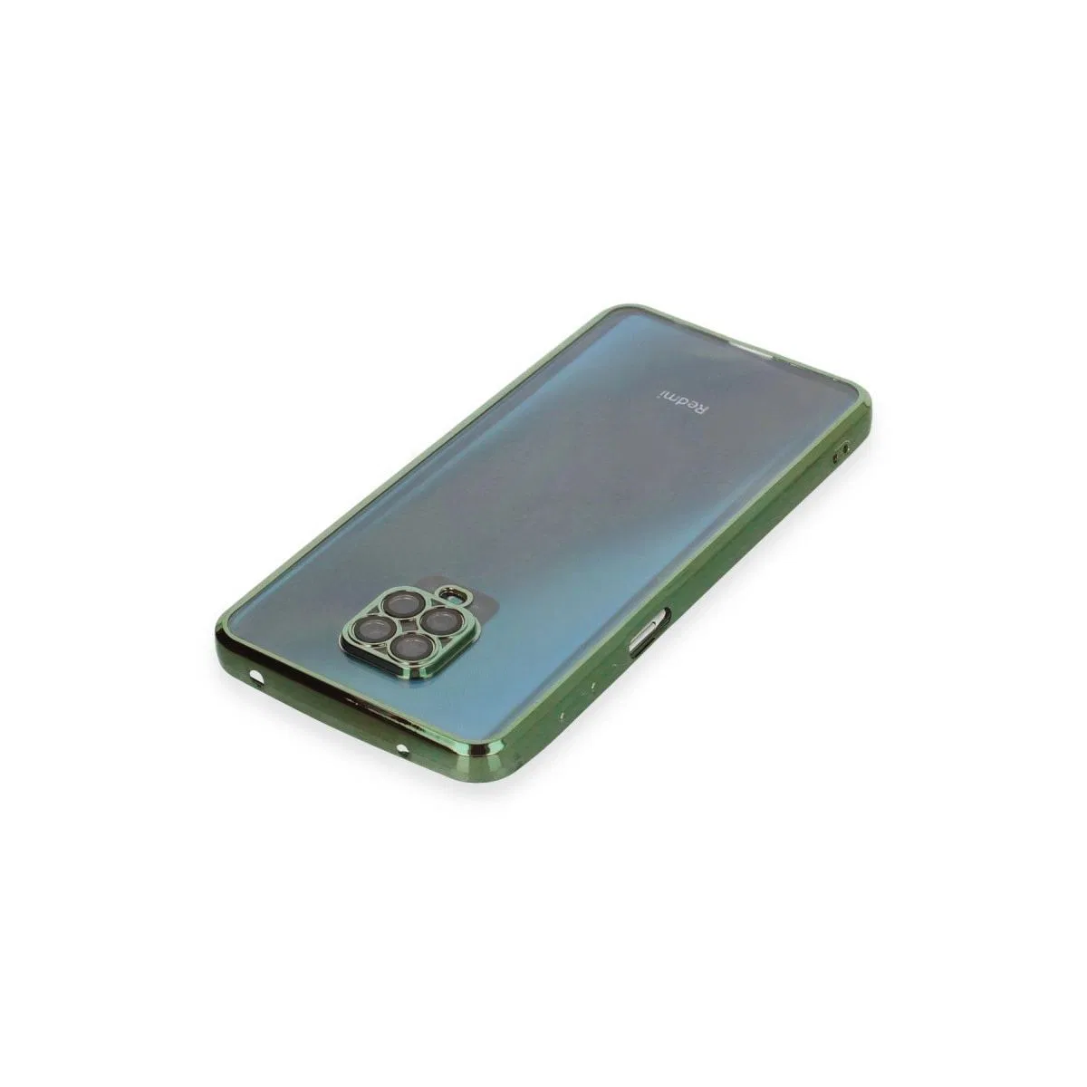 Xiaomi Redmi Note 9 Pro Kılıf Razer Lensli Silikon - Yeşil görsel 3