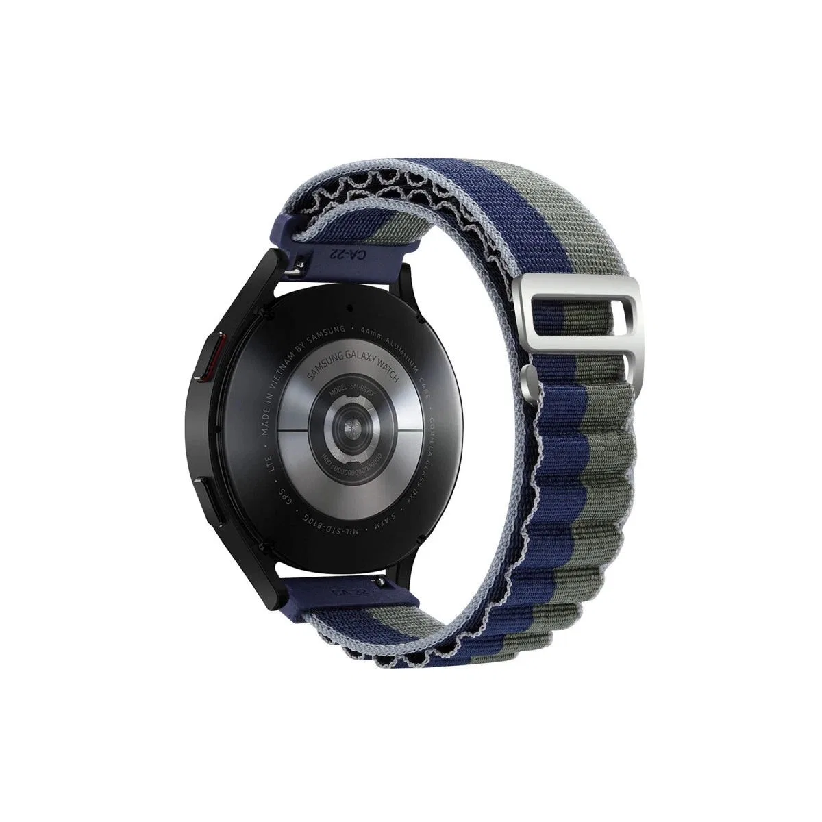 Watch 20mm Kr410 Kumaş Kordon - Lacivert-yeşil görsel 2