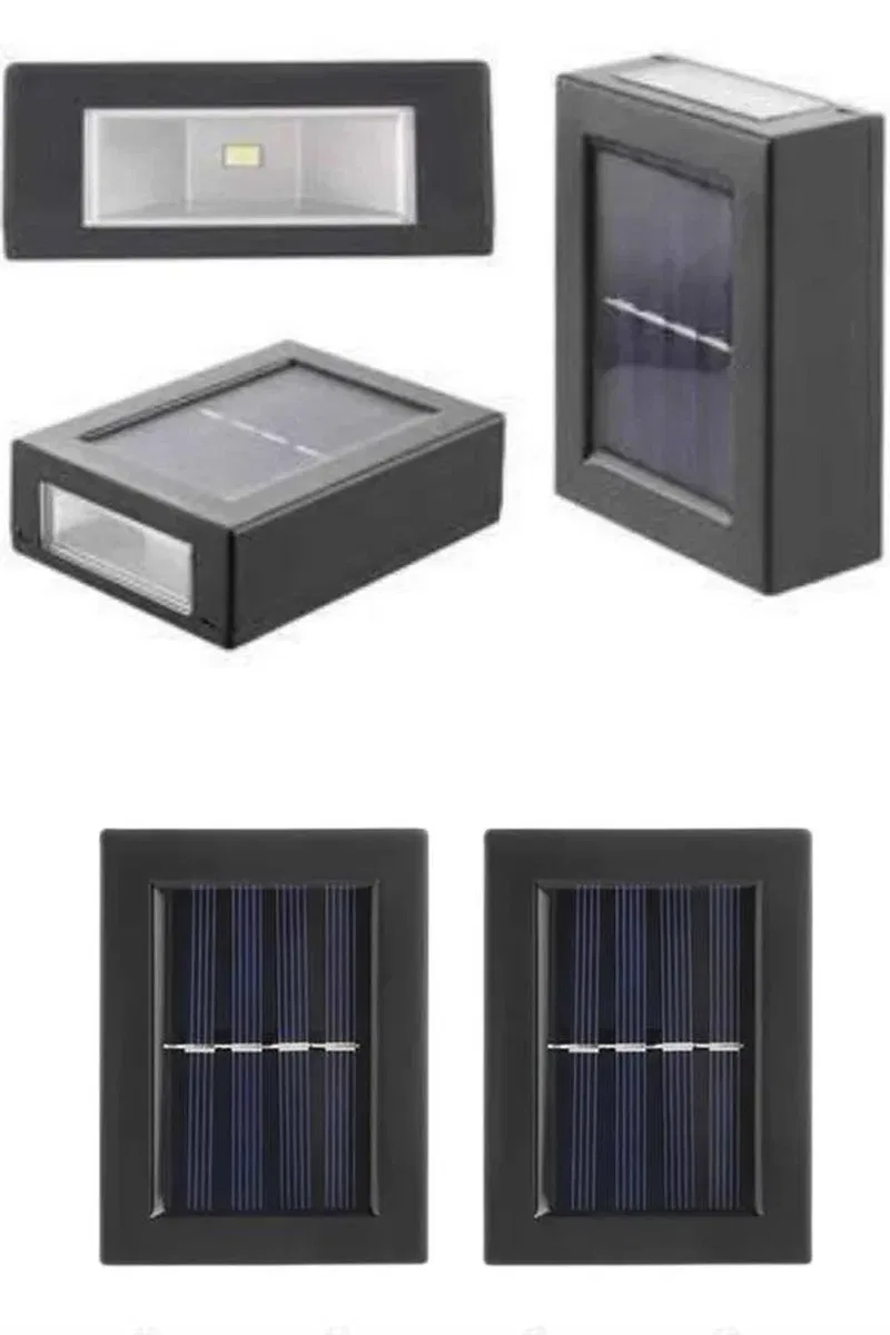 Solar Güneş Enerjili Çift Taraflı Duvar Lambası Çift Taraflı Duvar Lamba Güneş Enerjili görsel 3