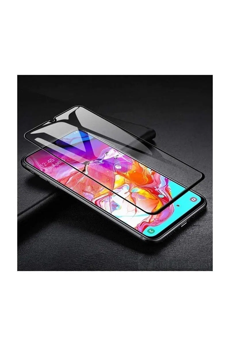 Samsung A70 Uyumlu 9d Tam Kaplayan Parmak Izi Bırakmayan Ekran Koruyucu Film görsel 2
