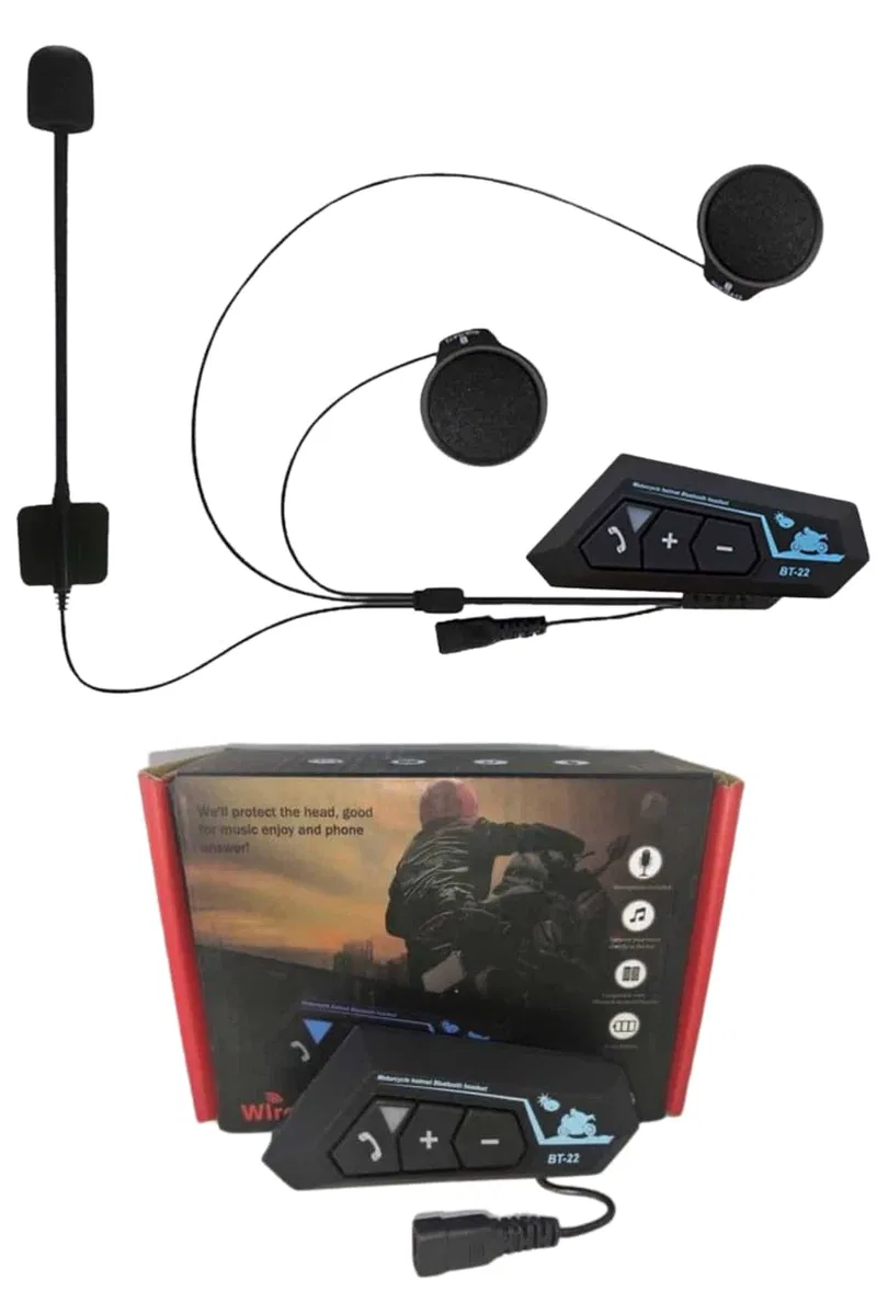 Yeni Nesil Dinleme Ve Konuşma Özellikli Intercom Kask Kulaklığı 5. 0 Bluetooth görsel 5