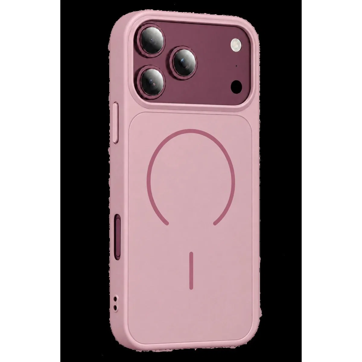 Apple İphone 18 Pro Max Azus Magsafe Kapak - Pembe