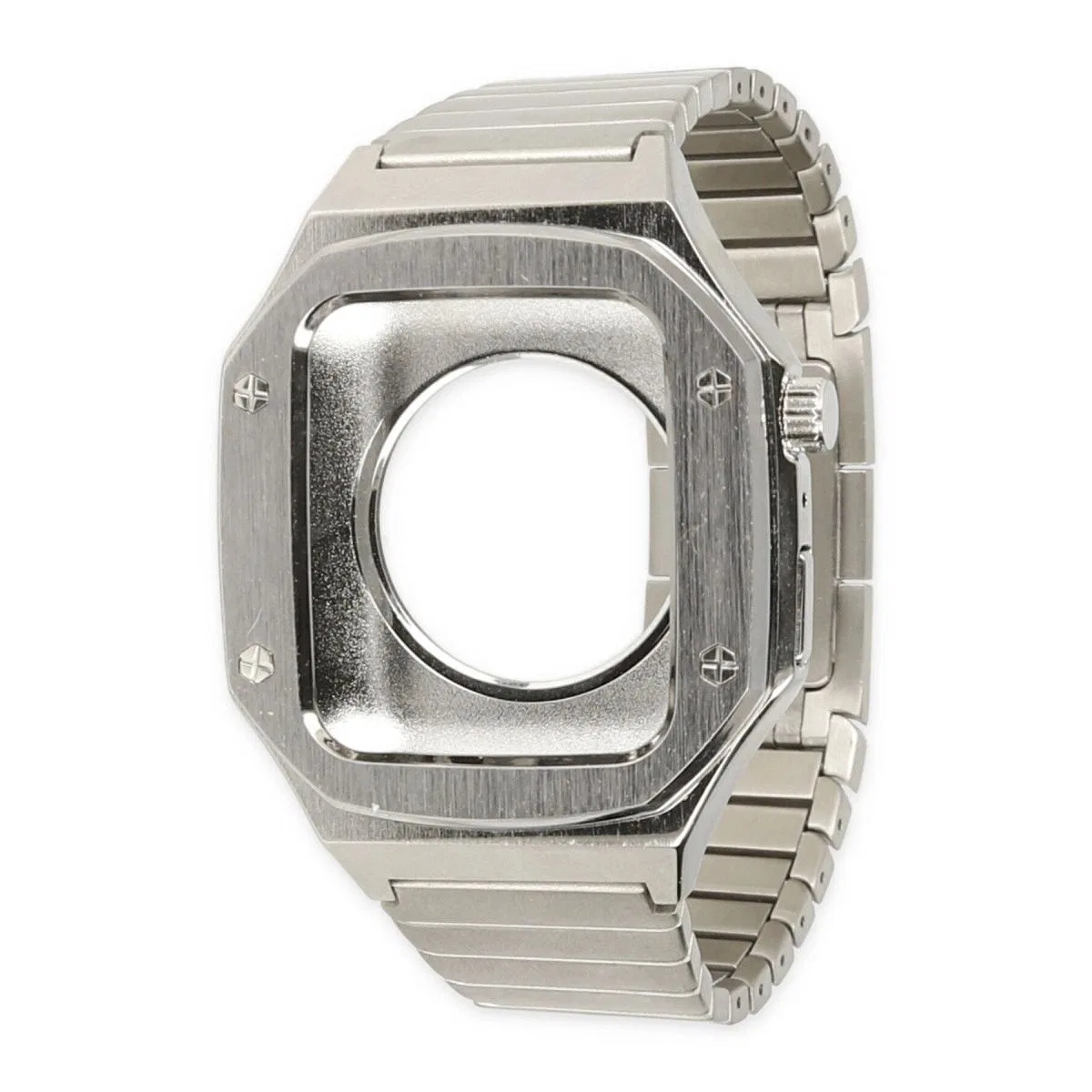Apple Watch 45mm Kr409 Metal Kordon - Gümüş görsel 2