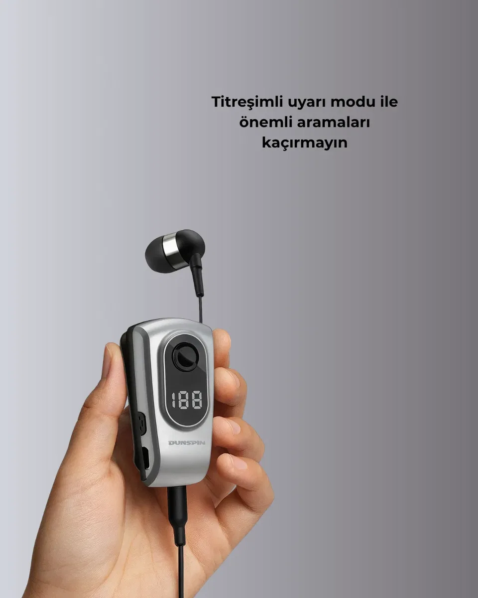 Titreşimli Bluetooth Kulaklık – Hızlı Şarj ve Uzun Bekleme Süresi Yeni Nesil görsel 2