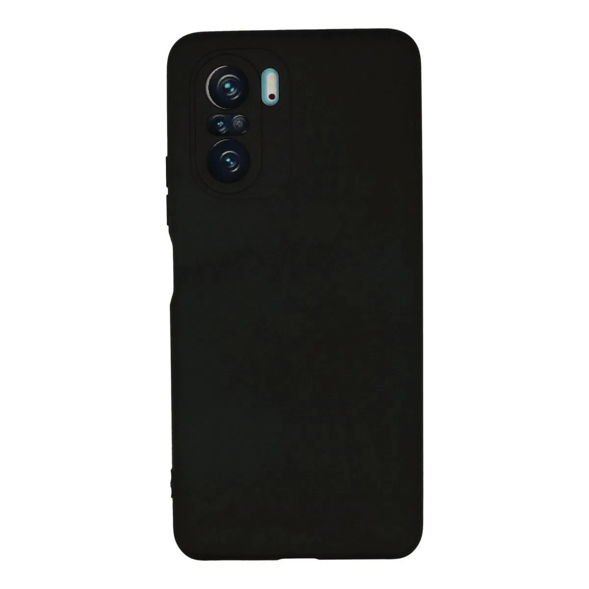 Xiaomi Poco F3 Kılıf Nano İçi Kadife Silikon - Siyah