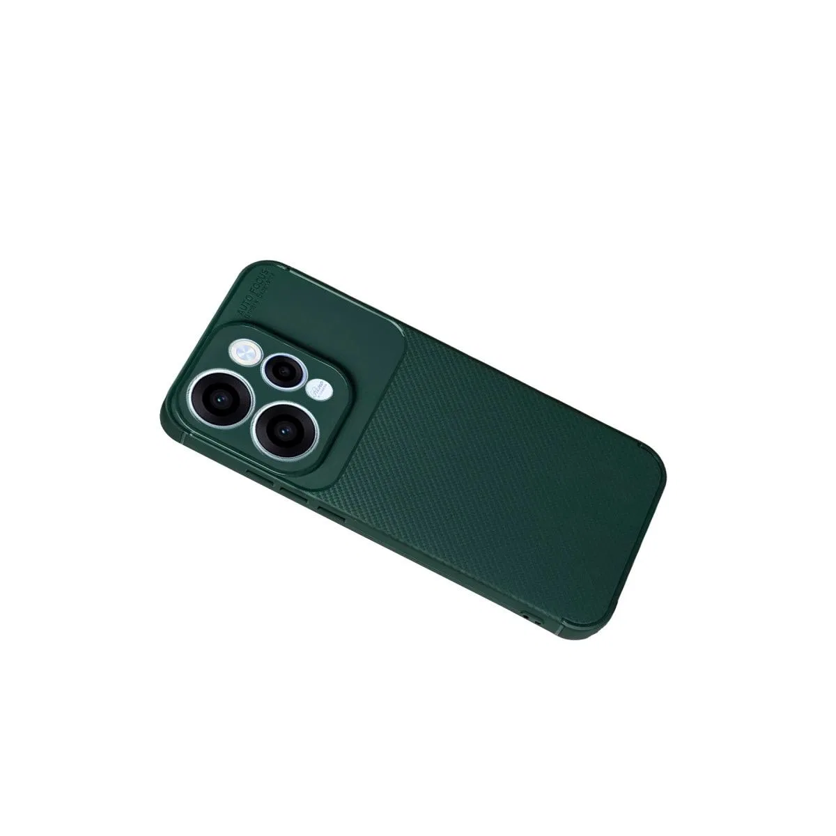 Oppo Reno 15 Auto Focus Karbon Kapak - Koyu Yeşil görsel 2