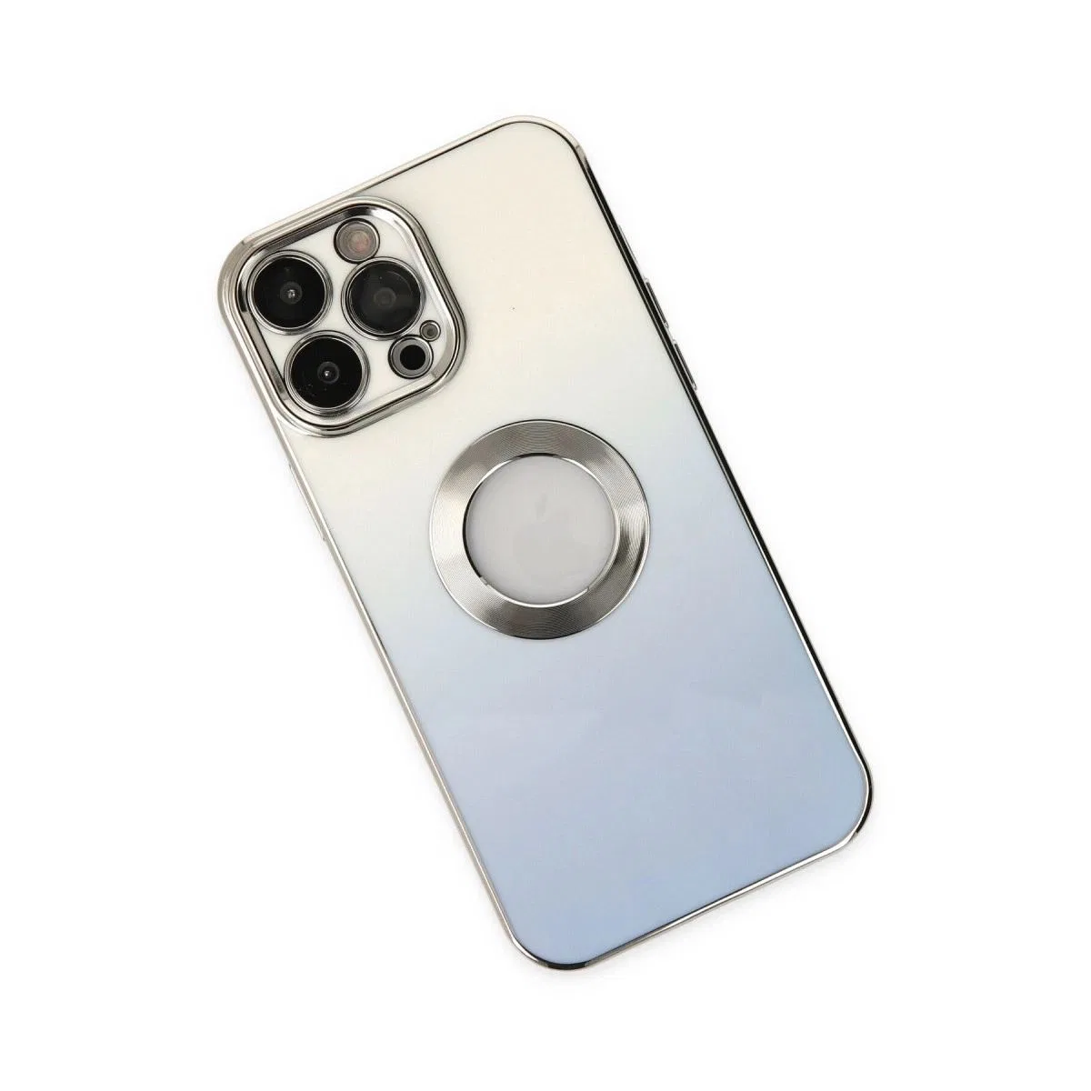 Apple İphone 14 Pro Max Kılıf Best Silikon - Mavi görsel 3