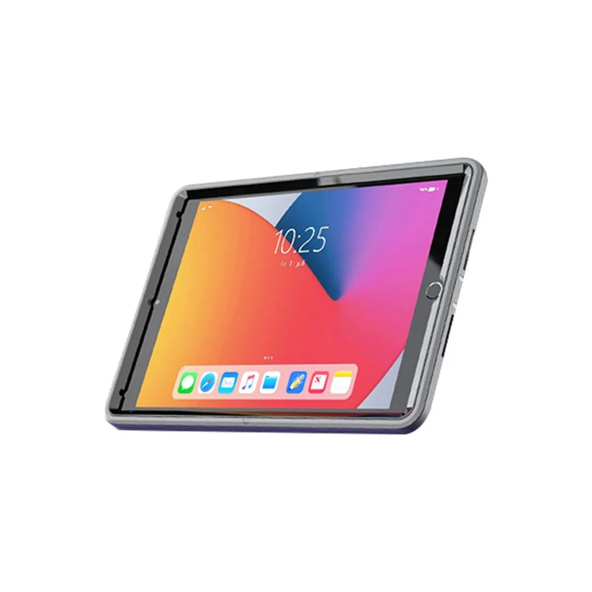 Apple İpad 10. 2 (7. nesil) Kılıf Hand Strap Tablet Kılıfı - Gri görsel 3