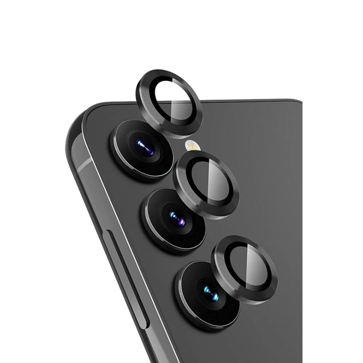 Samsung Galaxy A34 5g Valdez Metal Kamera Lens - Siyah