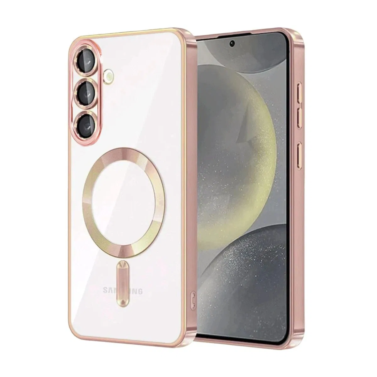 Samsung Galaxy S26 Kross Magneticsafe Kapak - Rose