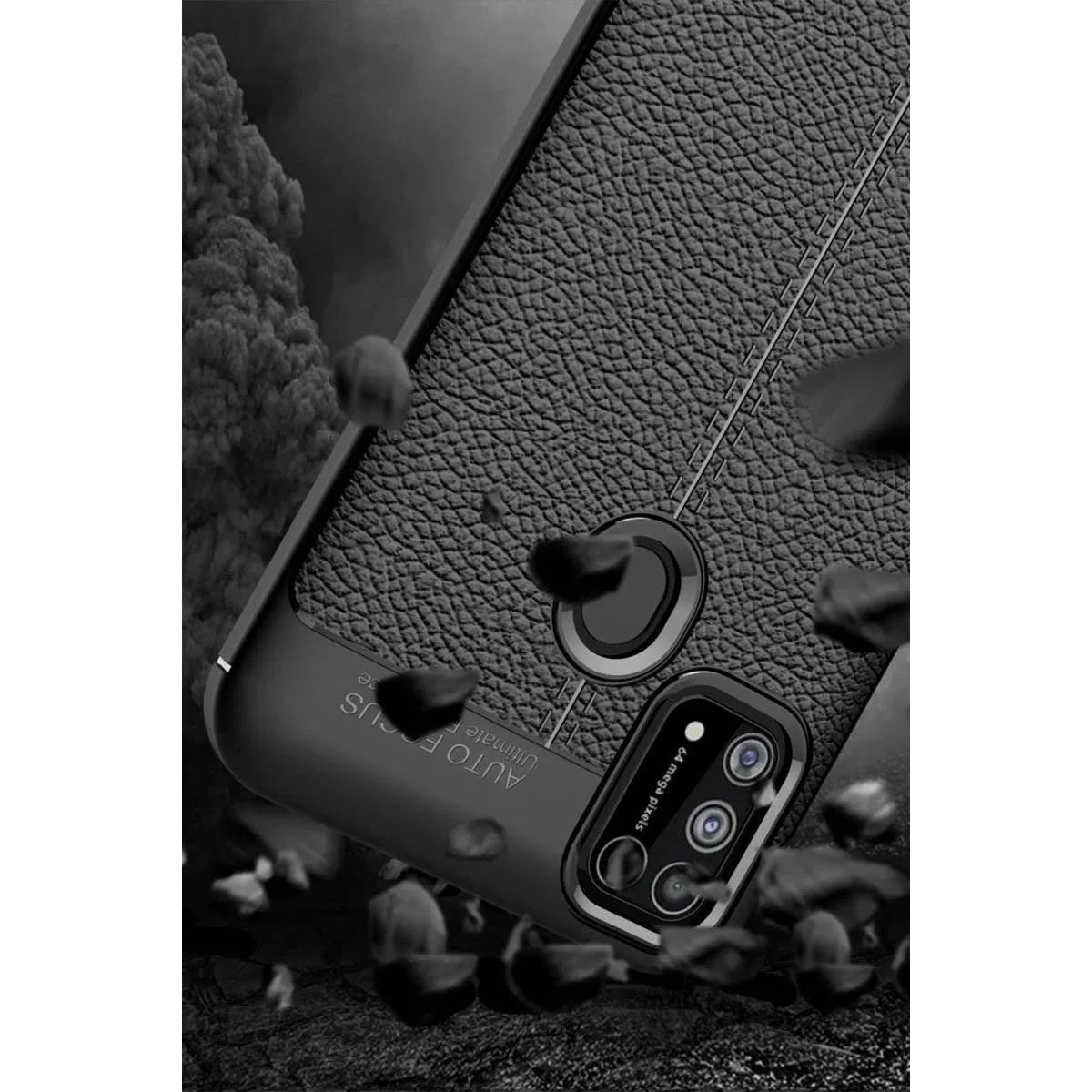Samsung Galaxy M31 Kılıf Auto Focus Kapak - Kırmızı görsel 4