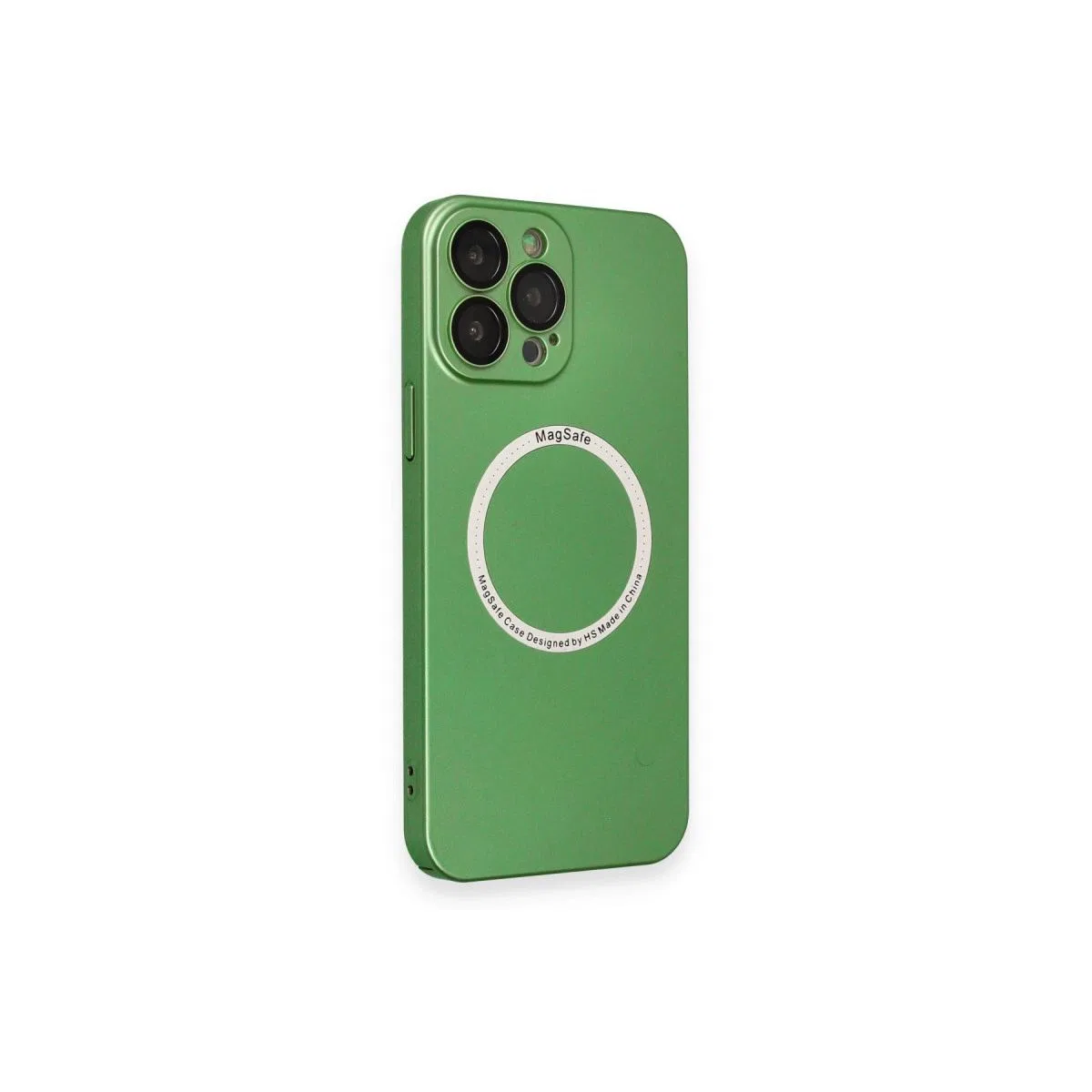 Apple İphone 13 Pro Kılıf Jack Magneticsafe Lens Silikon - Yeşil görsel 2