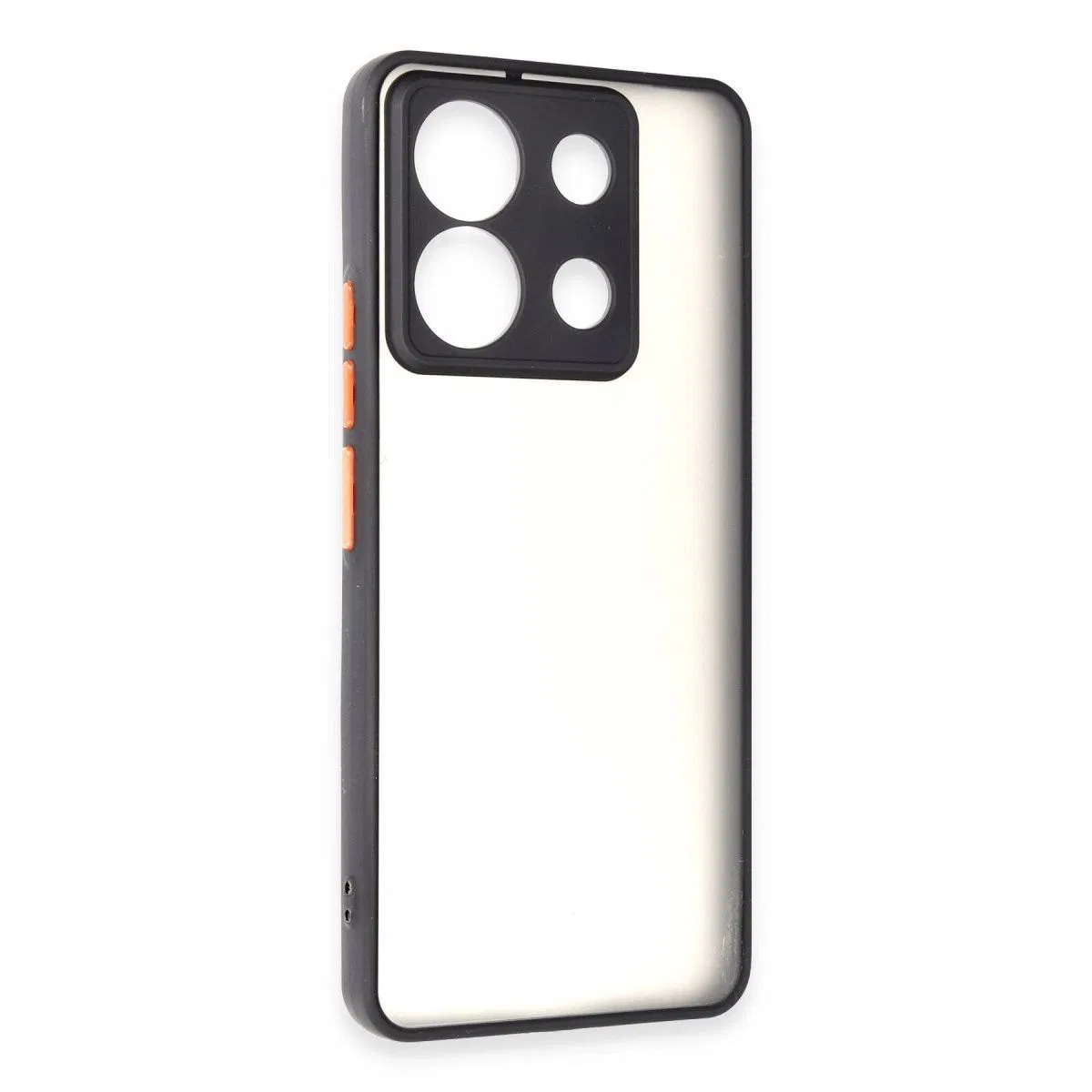 Xiaomi Redmi Note 13 Pro 5g Kılıf Montreal Silikon Kapak - Siyah görsel 2