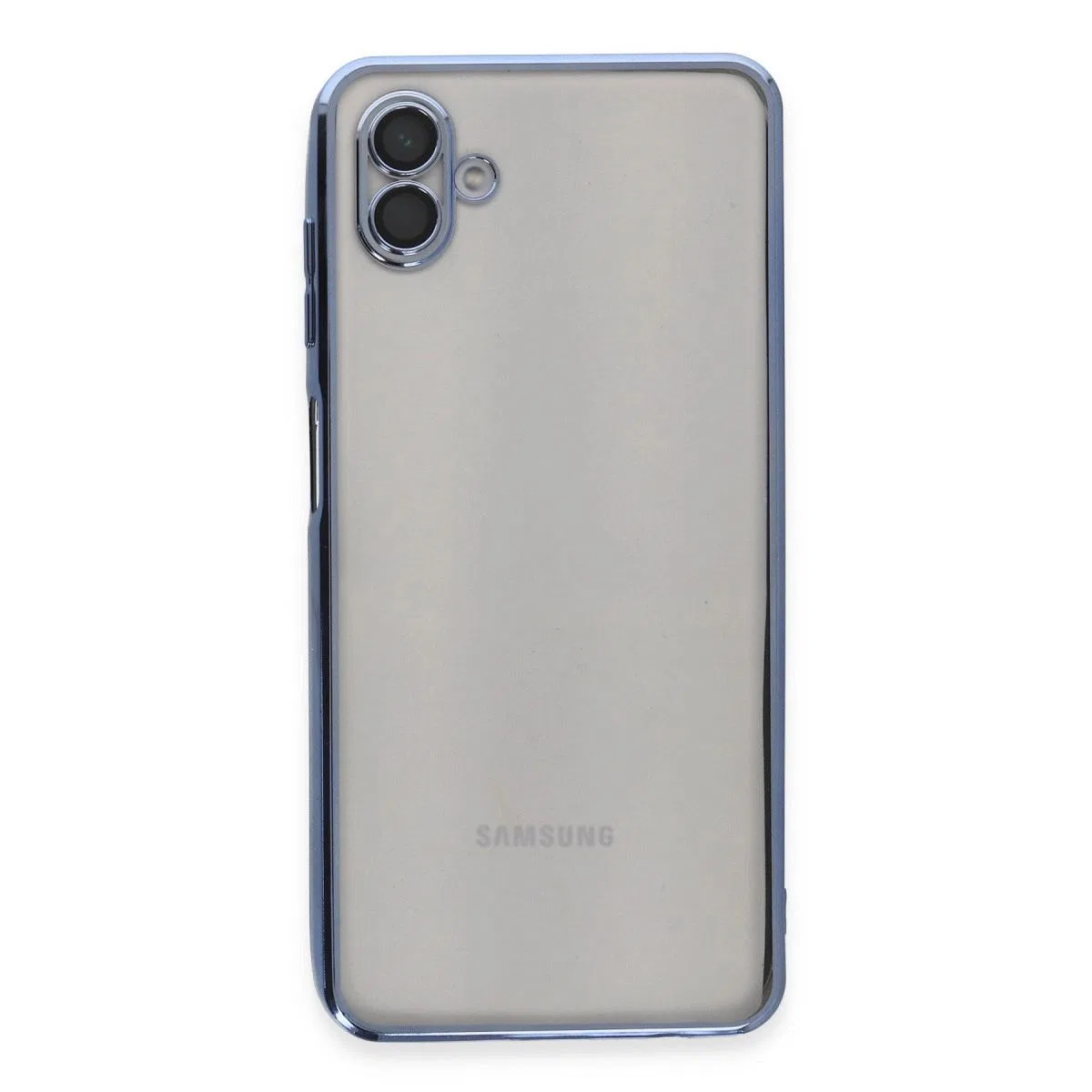 Samsung Galaxy A04 Kılıf Razer Lensli Silikon - Açık Mavi görsel 2