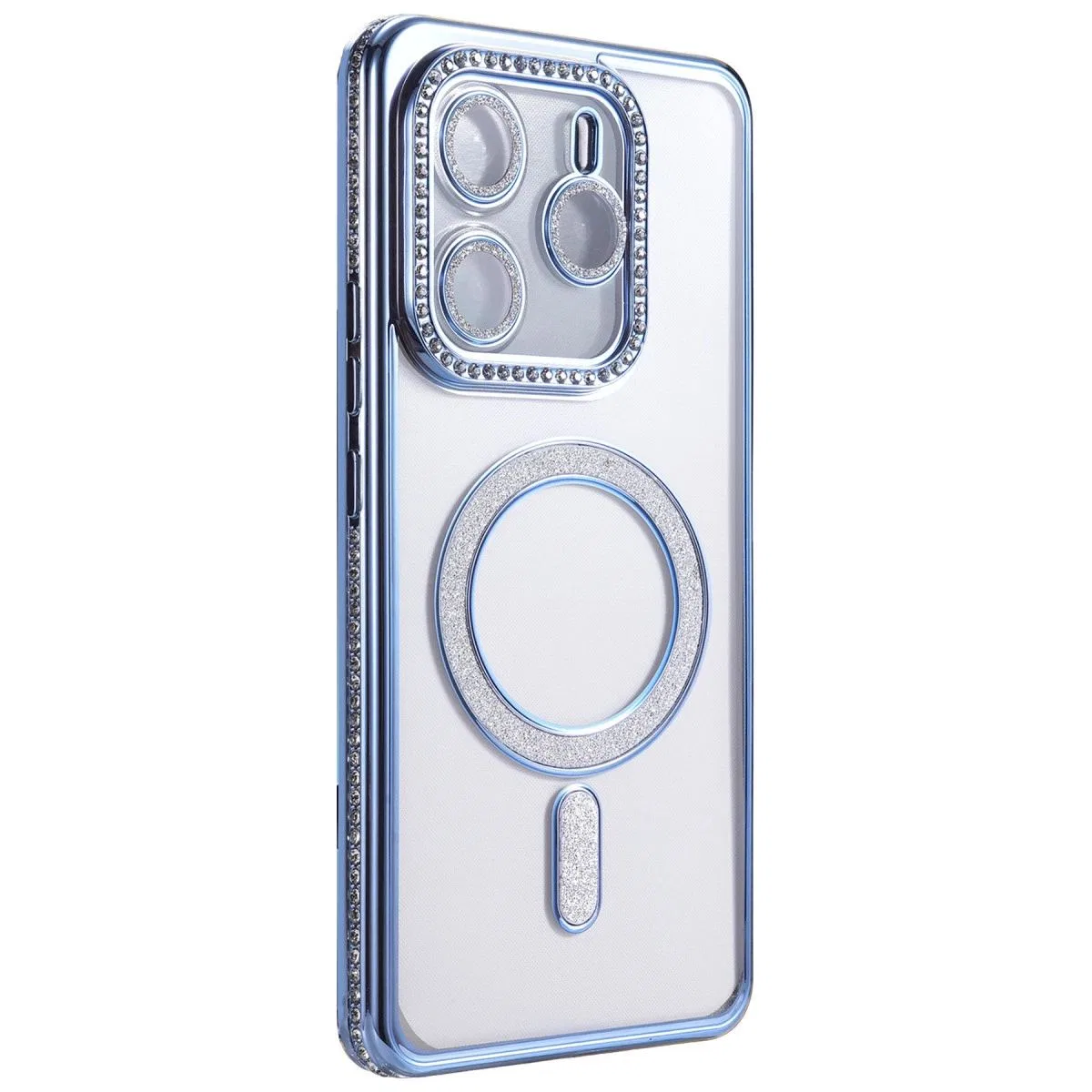 Xiaomi Redmi Note 14 4g Joke Simli Magneticsafe Kılıf - Mavi görsel 3
