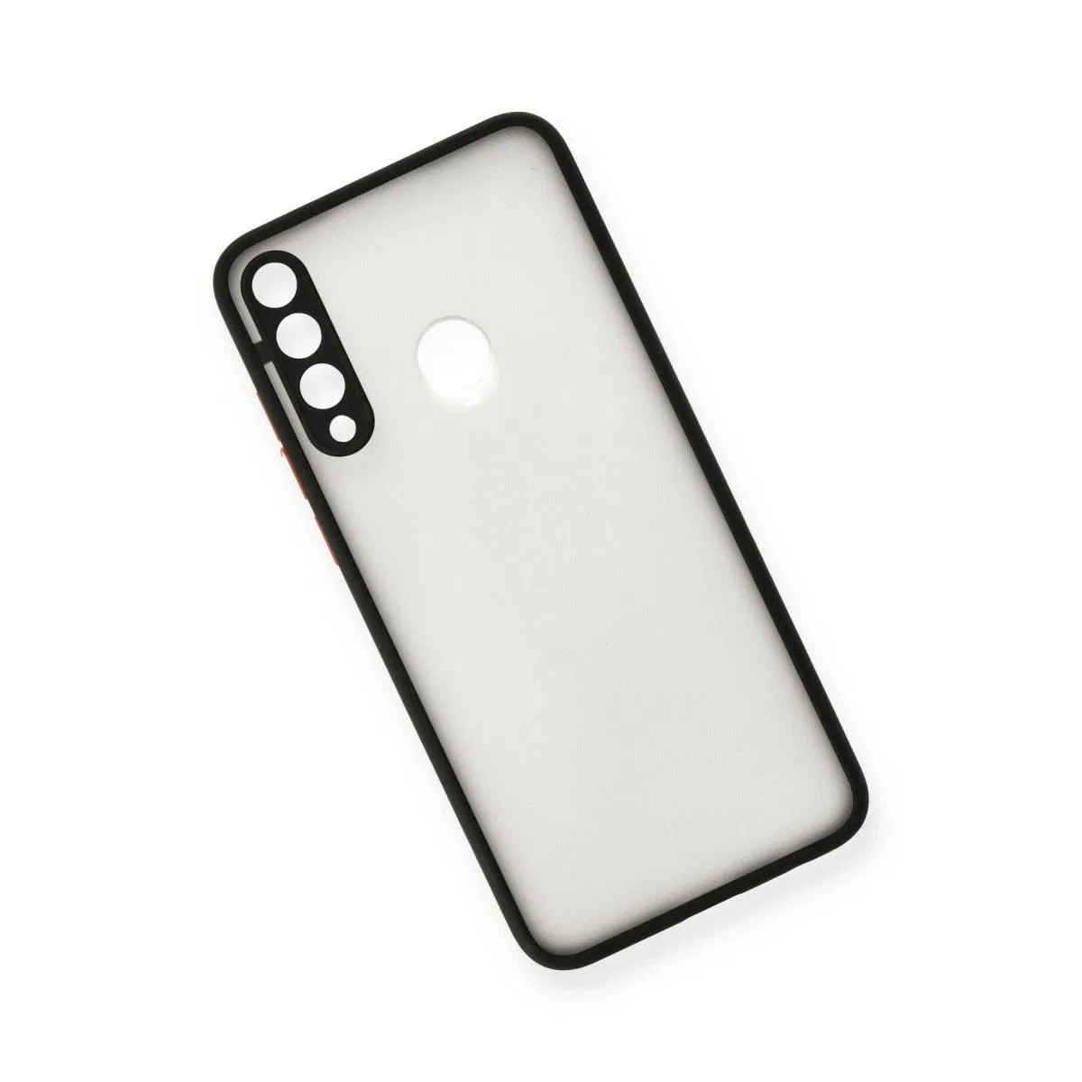 Huawei Y6p Kılıf Montreal Silikon Kapak - Siyah görsel 3