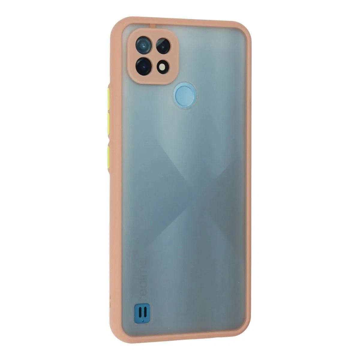 Realme C21 Kılıf Montreal Silikon Kapak - Pembe görsel 3