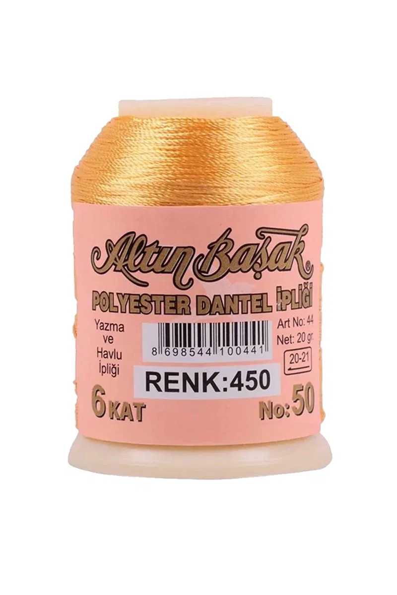 3 Adet Altınbaşak Oya ve Dantel İpi 20 gr - Royaleks - No: 450 - 122 - 294 görsel 3