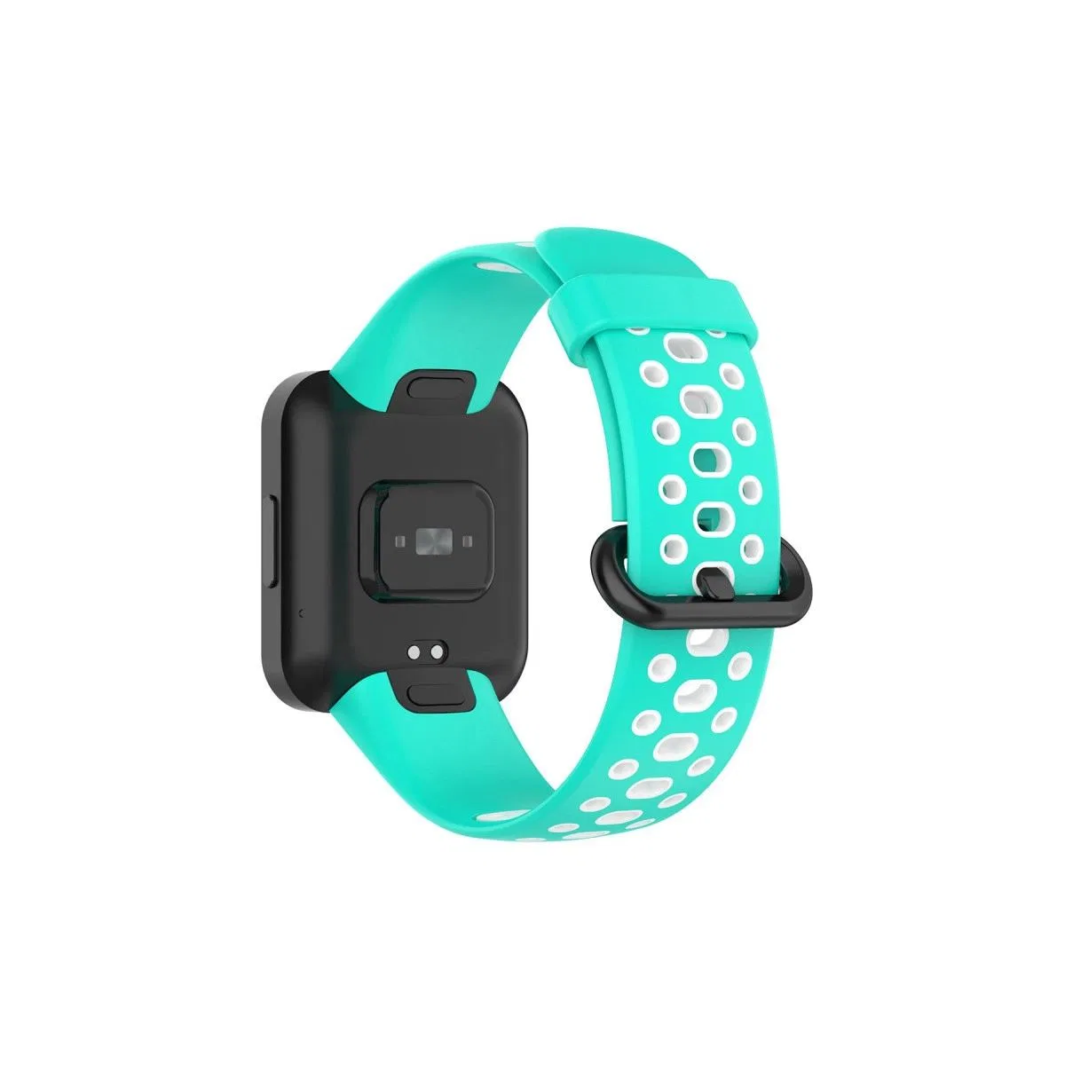 Xiaomi Redmi Watch 2 Spor Delikli Kordon - Turkuaz-beyaz görsel 2