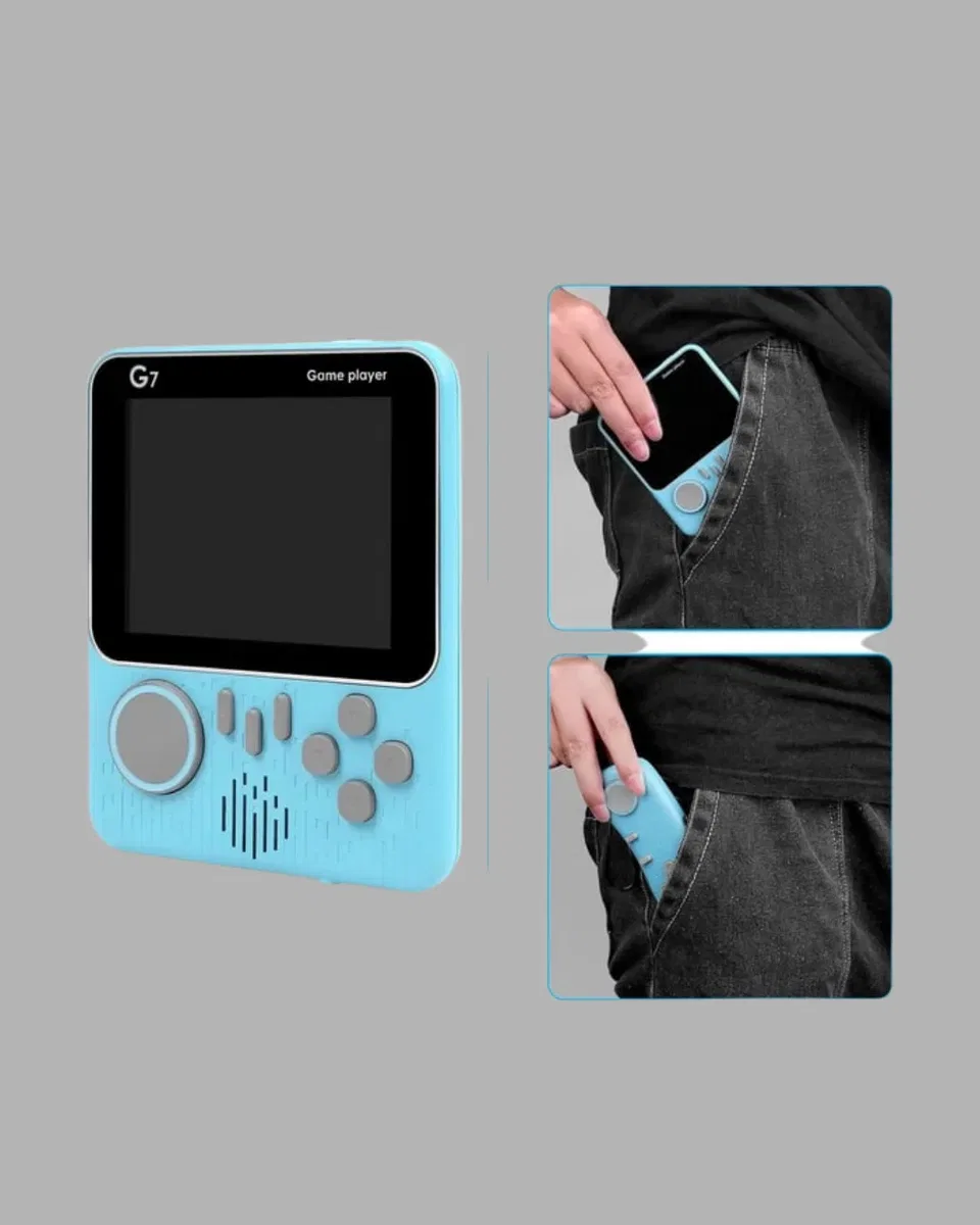 666 Oyunlu Retro Mini Oyun Konsolu – 3. 5" LCD Ekran ve Çift Kişilik Oyun görsel 2