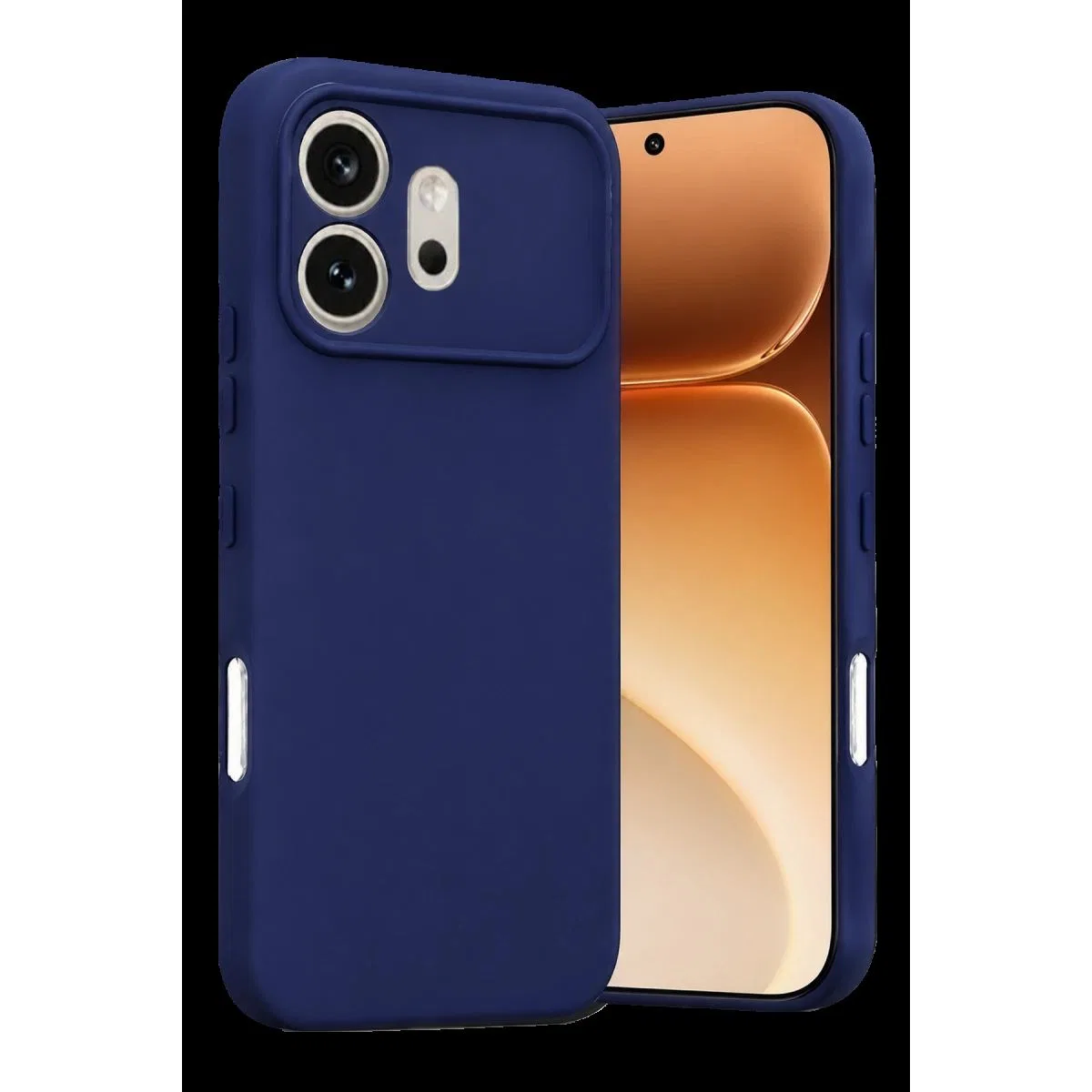Huawei Honor 600 First Silikon - Lacivert
