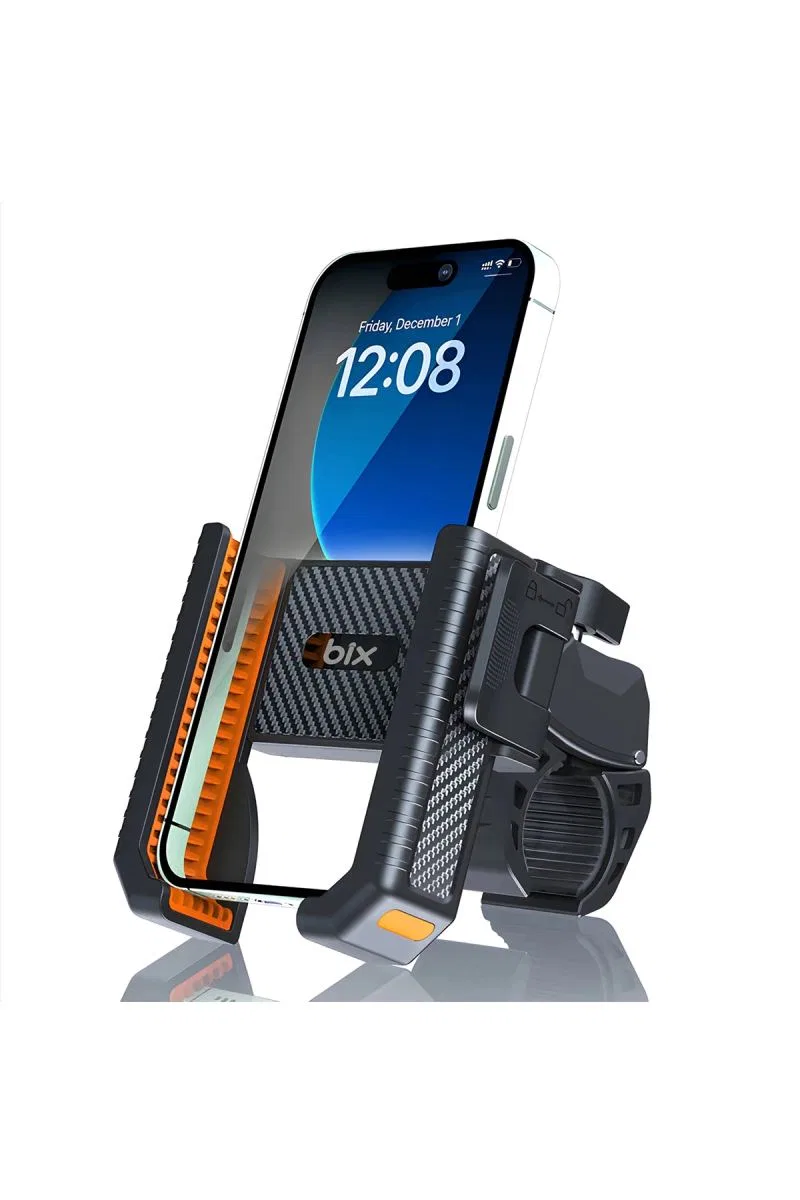 Gidon Bağlantılı Bisiklet Motosiklet İçin Esnek Abs 4-7. 8″ İnç Telefon Tutucu 360° Dönebilen Tasarım