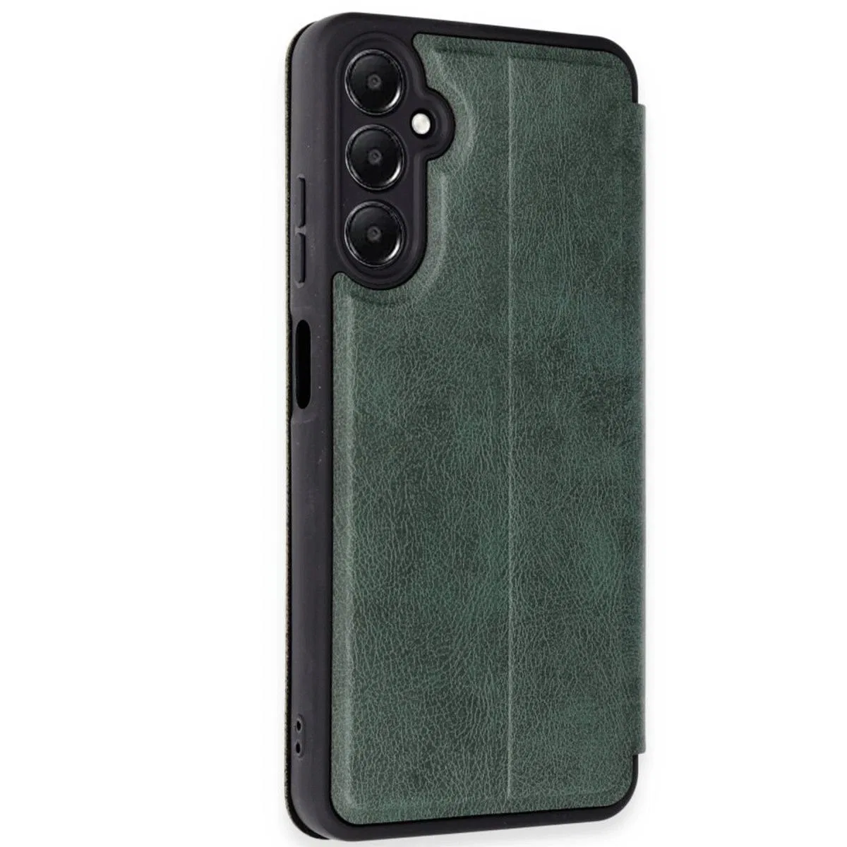 Samsung Galaxy A36 Kılıf Flip Cover - Koyu Yeşil görsel 2