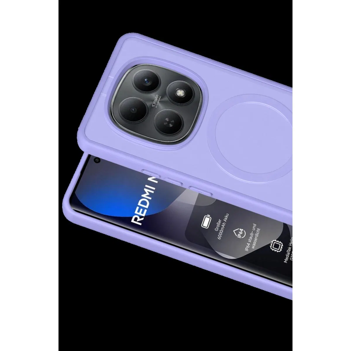 Joko Xiaomi Redmi Note 15 Pro Plus 5g Jota Magsafe Kapak - Lila görsel 2