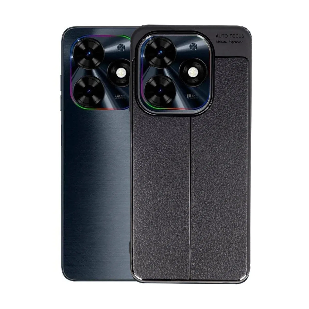 Tecno Spark Go 2024 Kılıf Auto Focus Kapak - Siyah görsel 2