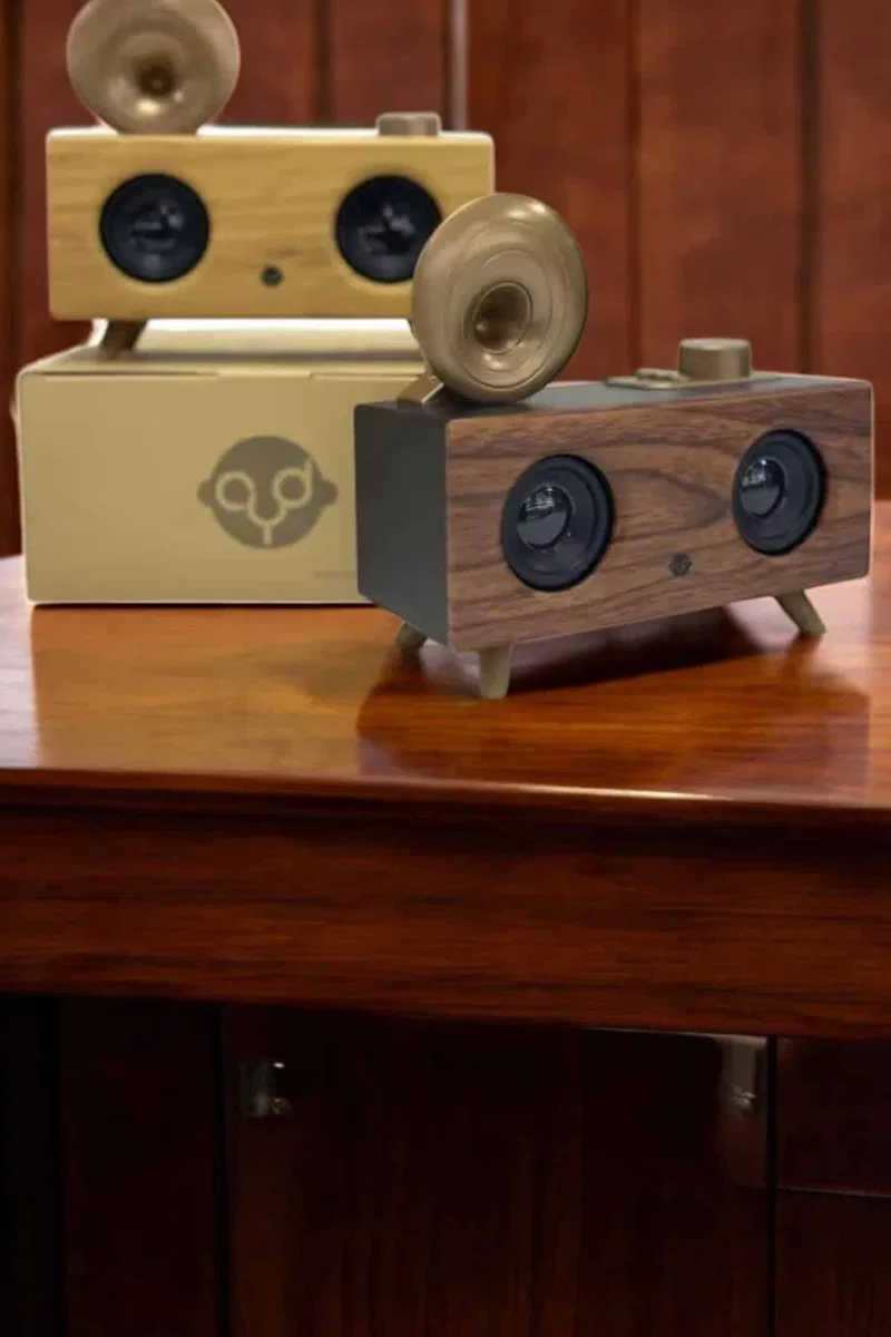 Nostaljik Görünümlü Bluetooth Bağlantılı Speaker görsel 4