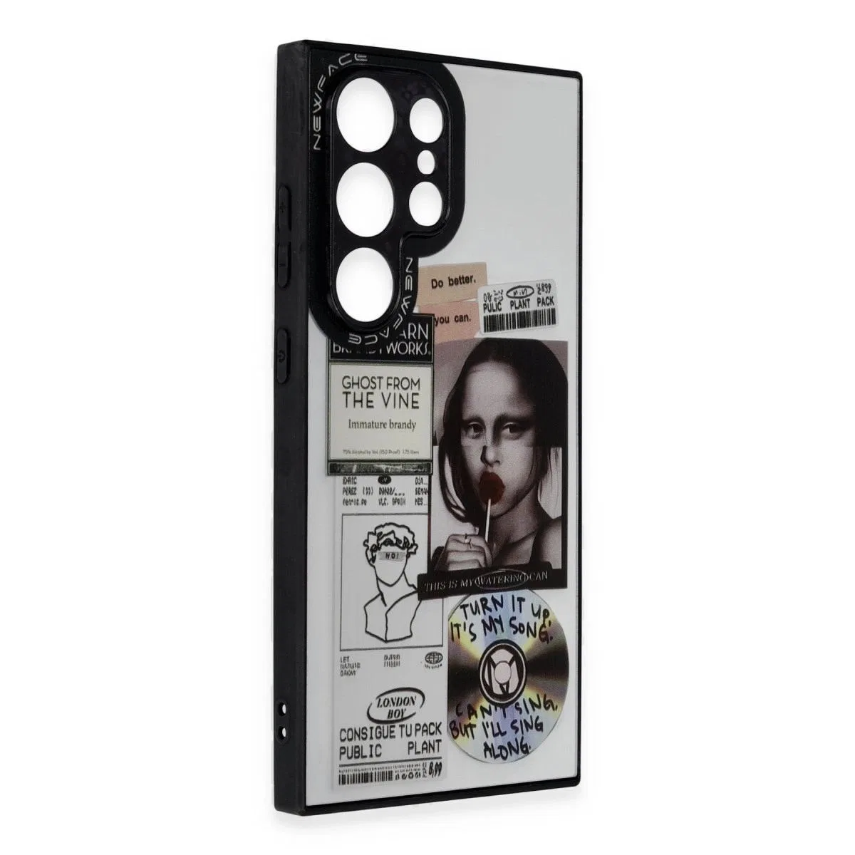 Samsung Galaxy S23 Ultra Kılıf Mirror Desenli Kapak - Mirror - 2 görsel 2