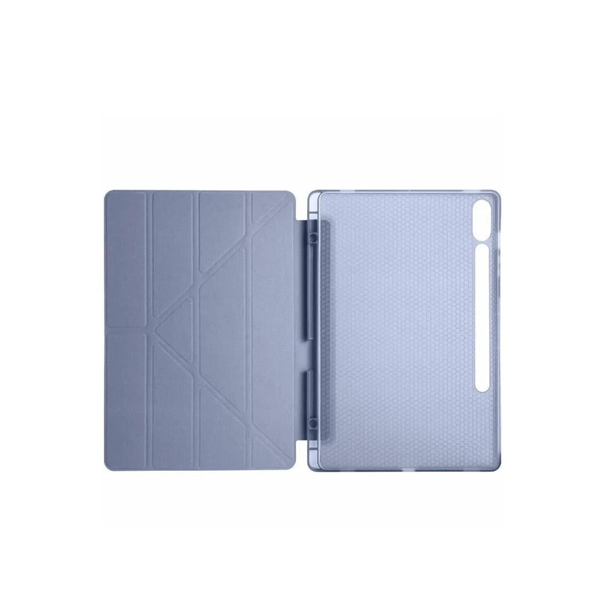 Samsung Galaxy X610 Tab S9 Fe Plus 12. 4 Kılıf Kalemlikli Mars Tablet Kılıfı - Lavender görsel 3