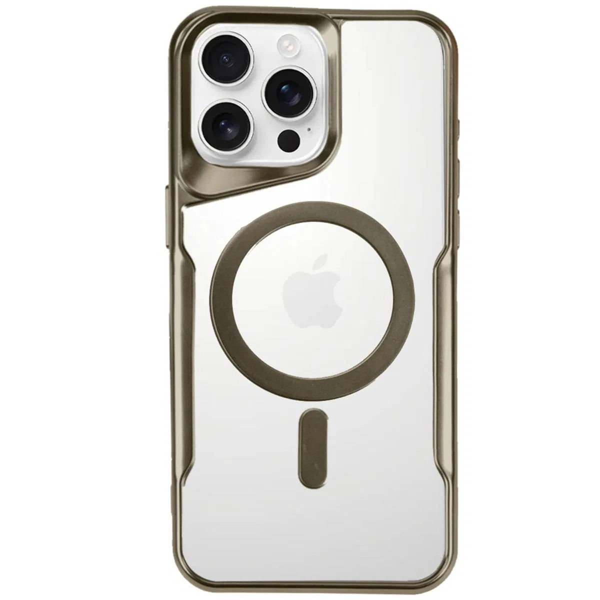 Apple İphone 16 Pro Kılıf Boyi Magsafe Silikon Kapak - Desert