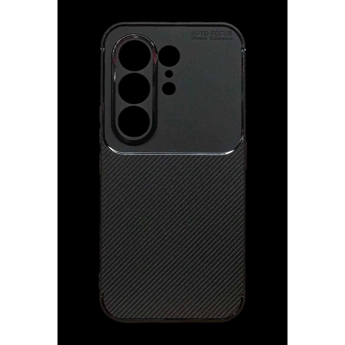 Tecno Camon 50 Pro 5g Auto Focus Karbon Kapak - Siyah görsel 3