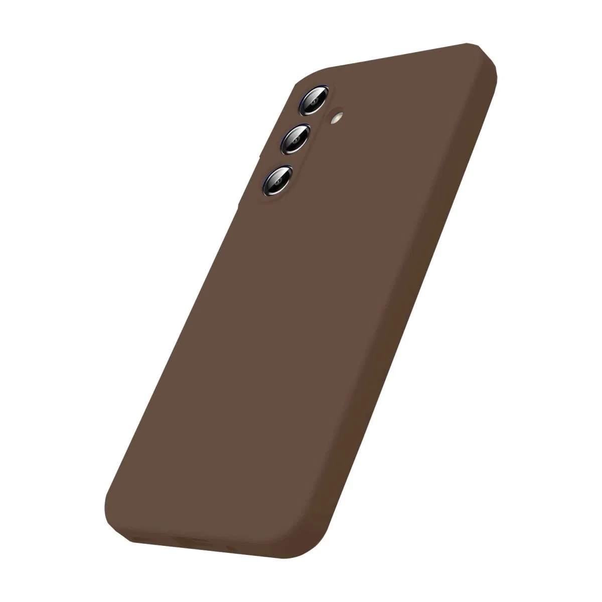 Samsung Galaxy A37 5g First Silikon - Kahverengi görsel 3