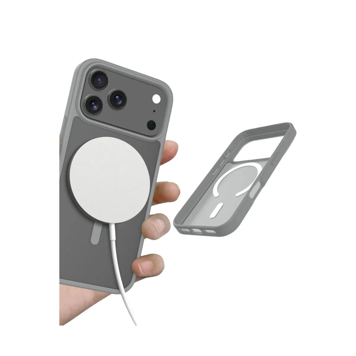 Joko Apple İphone 17 Pro Jota Magsafe Kapak - Titan Gri görsel 4