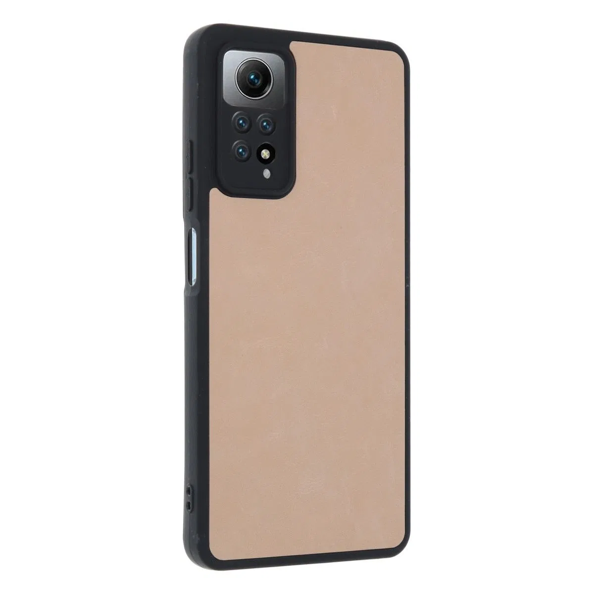 Xiaomi Redmi Note 12 Pro 4g Kılıf Aras Deri Kapak - Pudra görsel 2